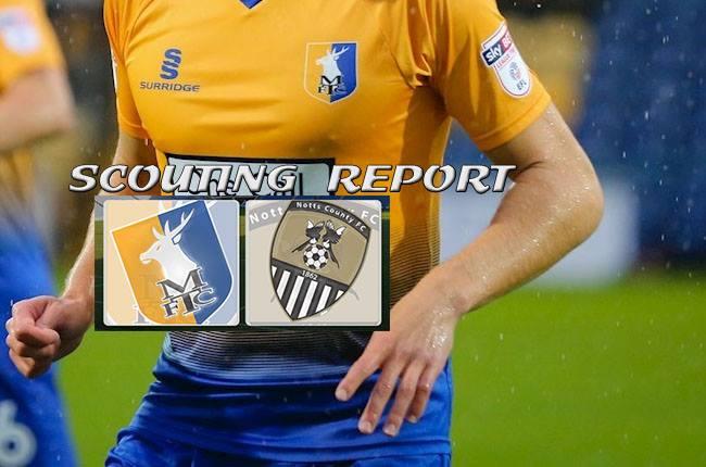 Scouting Report: Mansfield Town (A), 30 September 2017