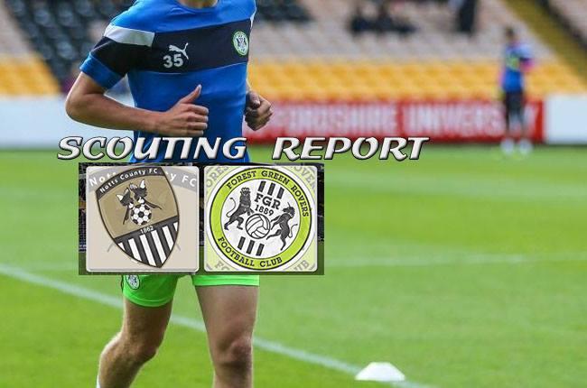 Scouting Report: Forest Green Rovers (H), 7 October 2017