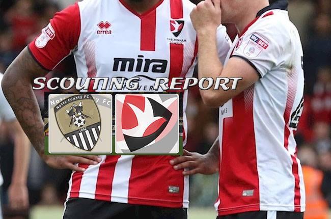 Scouting Report: Notts County vs. Cheltenham Town, Saturday 18 November 2017