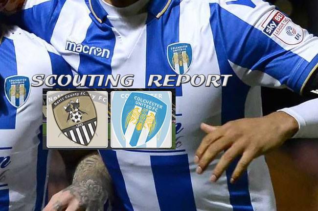 Scouting Report: Notts County vs. Colchester United, Saturday 25 November 2017