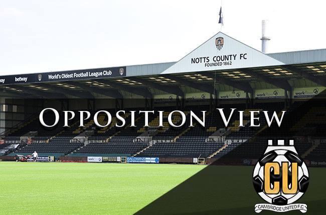 Opposition View: Notts County vs. Cambridge United, Saturday 23 December 2017