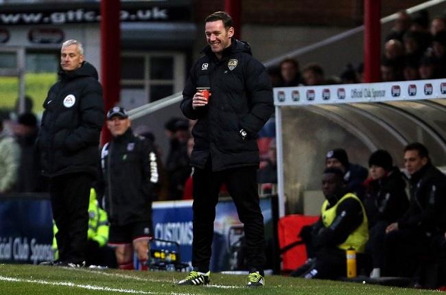 Kevin Nolan pleased with performance of Notts County "team in transition" against Exeter City