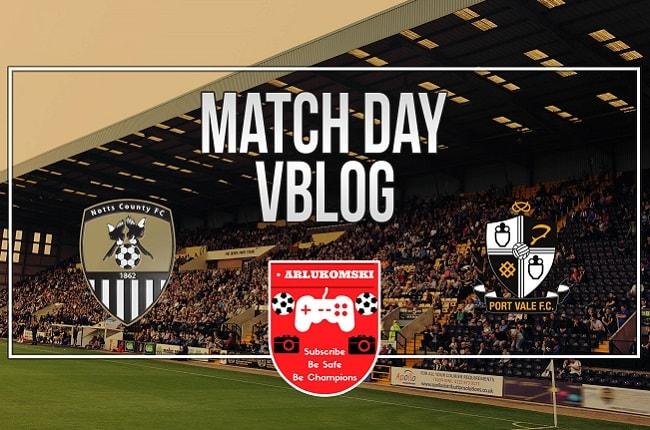 ARLukomski's Match Vlog: Notts County 1-0 Port Vale, Monday 1 January 2017