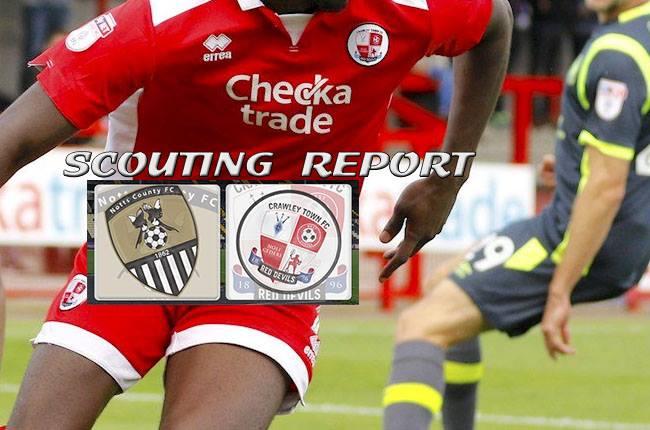 Scouting Report: Notts County vs. Crawley Town, Tuesday 23 January 2018