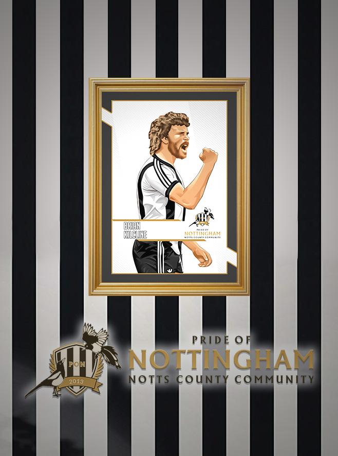 Brian Kilcline Pride of Nottingham Alumni print
