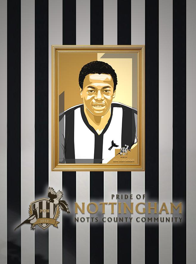 Justin Fashanu PON Legends, Heroes and Icon Print