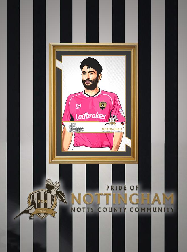 Mike Edwards Pride of Nottingham Alumni print