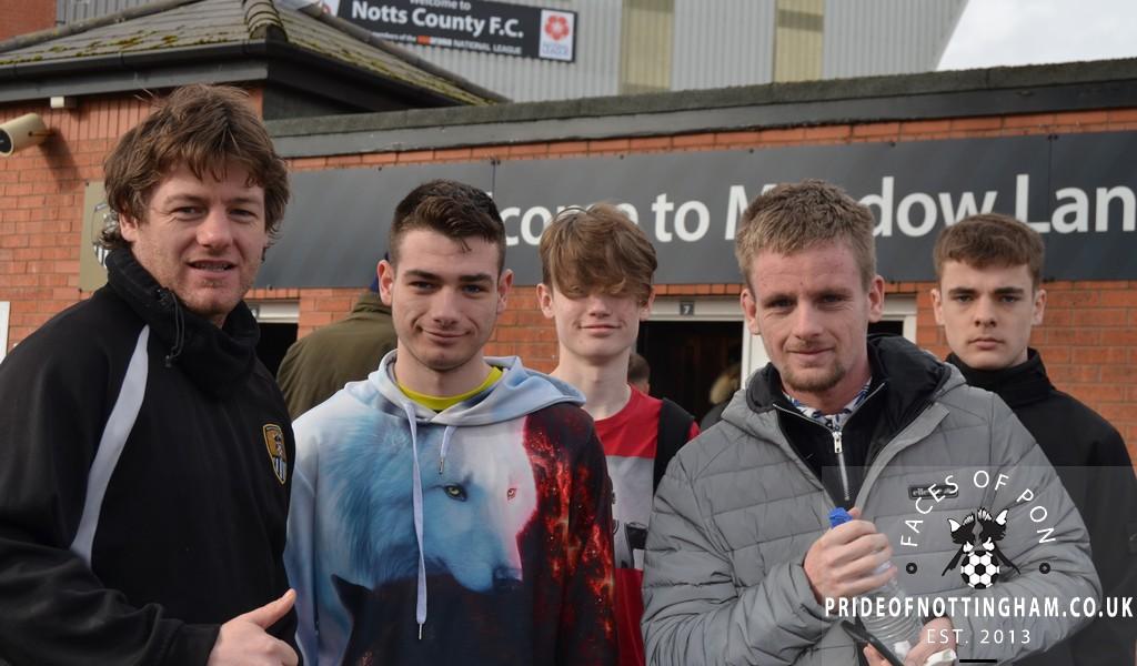Faces of PON: Notts vs Eastleigh, Saturday 14th of March