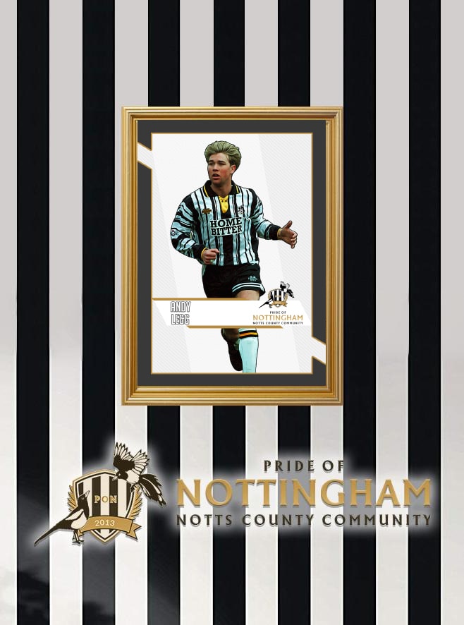 Andy Legg Pride of Nottingham Alumni print