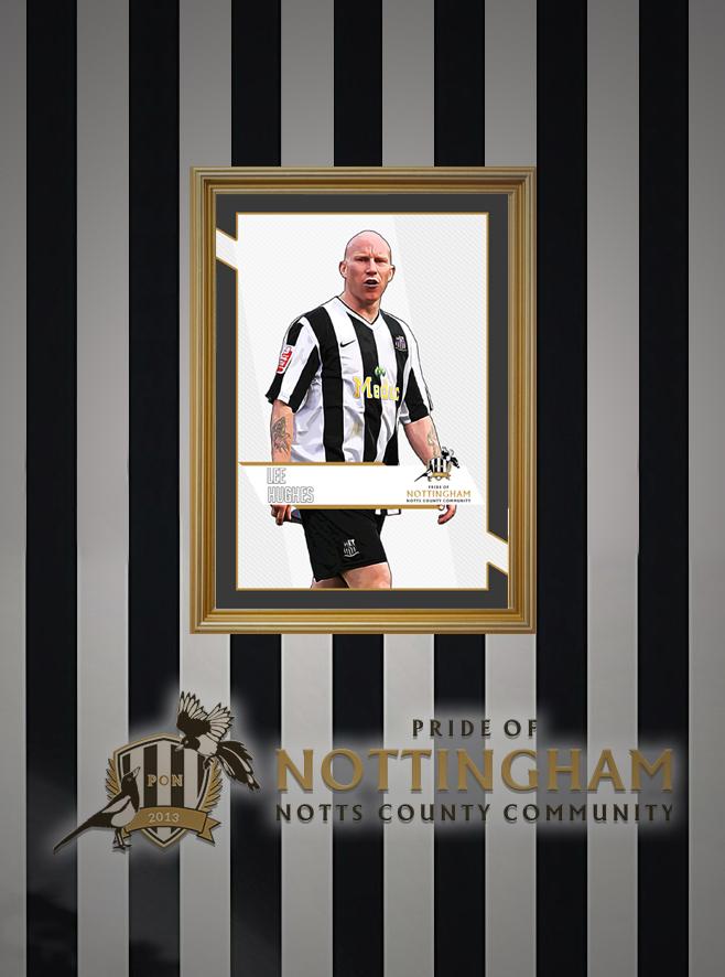 Lee Hughes Pride of Nottingham Alumni print
