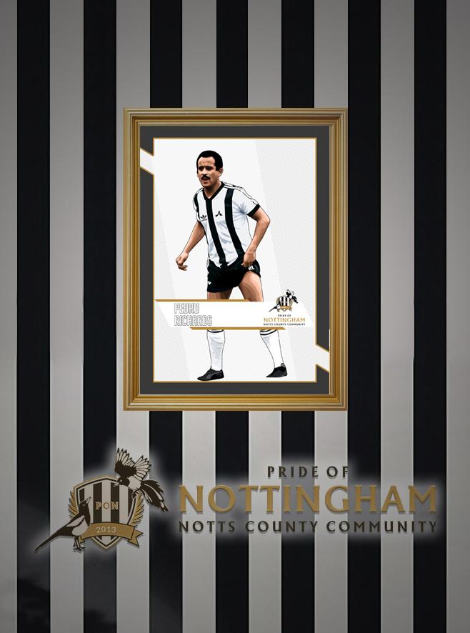 Pedro Richards Pride of Nottingham Alumni print